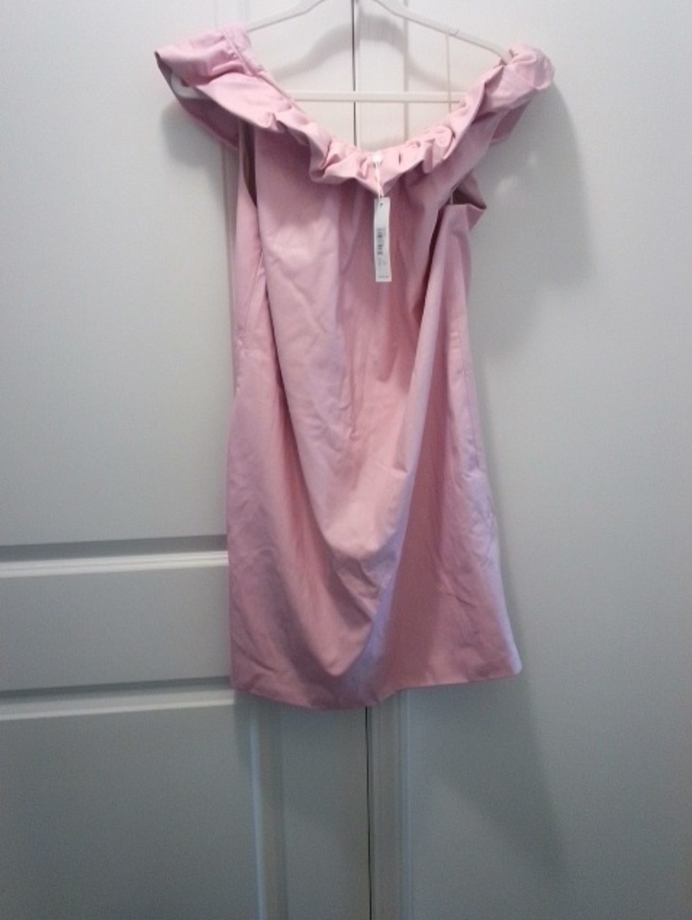 Trina Turk Light Pink  Ruffle Mini Dress